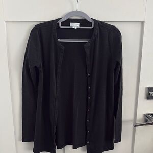 J. Jill Black Knit Top